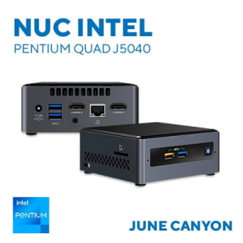 Mini PC Intel NUC BT-J5040, 8GB DDR4, SSD 240GB, 2x HDMI, USB 3.0, Wifi AC, BT 5.1, GIGABIT LAN, Win 10 Pro