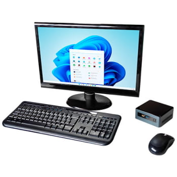 Mini PC Intel NUC BT-J5040, 8GB DDR4, SSD 240GB, 2x HDMI, USB 3.0, Wifi AC, BT 5.1, GIGABIT LAN, Win 10 Pro